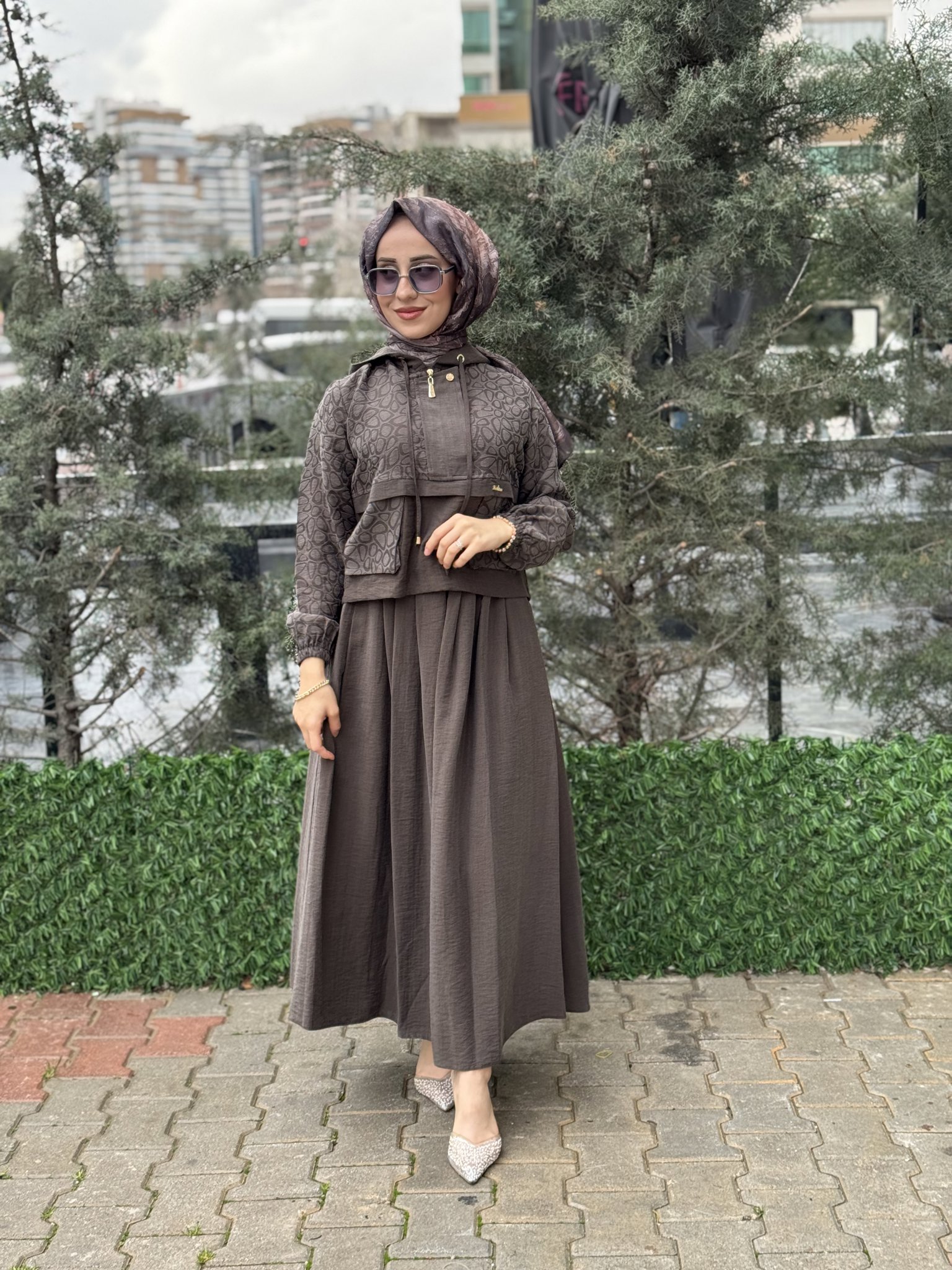 MODAL CUPRA KUMAŞ SPOR ETEKLİ TAKIM resmi