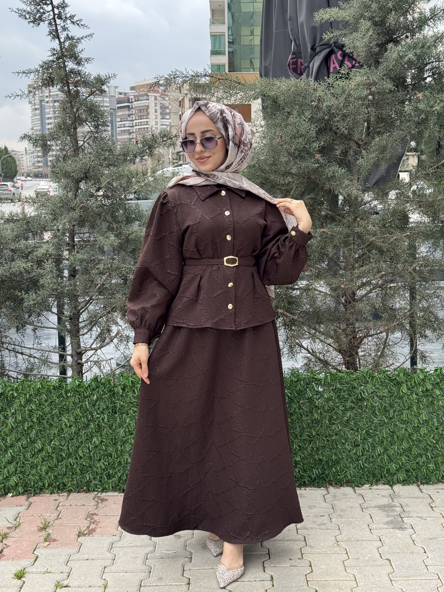 SİMLİ KEMERLİ ETEKLİ TAKIM resmi