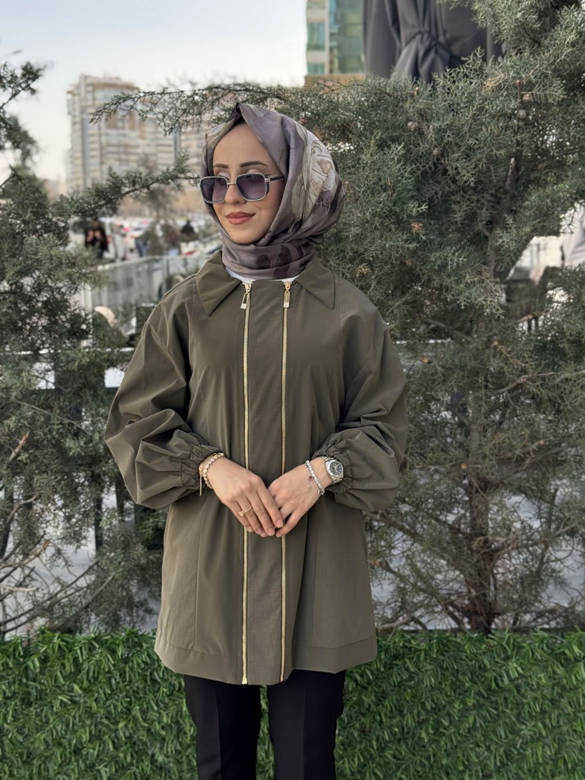 PARAŞÜT KUMAŞ CEKET resmi
