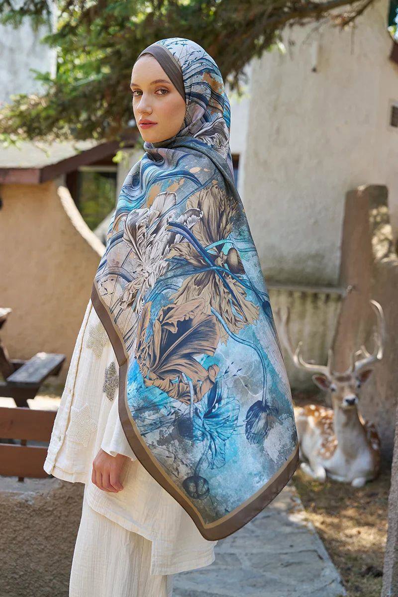 ED SCARF FLOŞ VİSKON ŞAL resmi