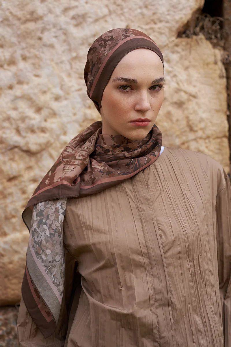 ED SCARF FLOŞ VİSKON ŞAL resmi