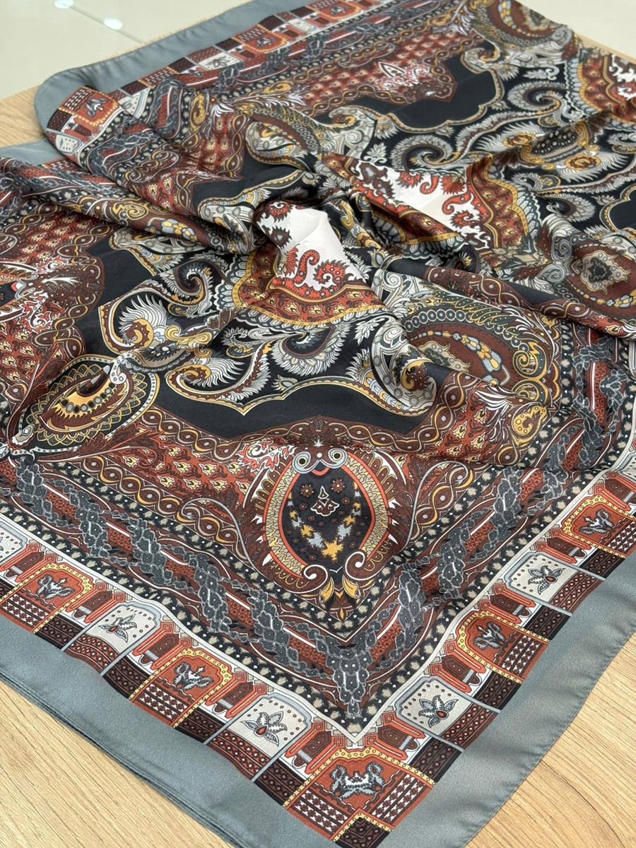 LEVİDOR HİNT İPEĞİ ŞAL resmi