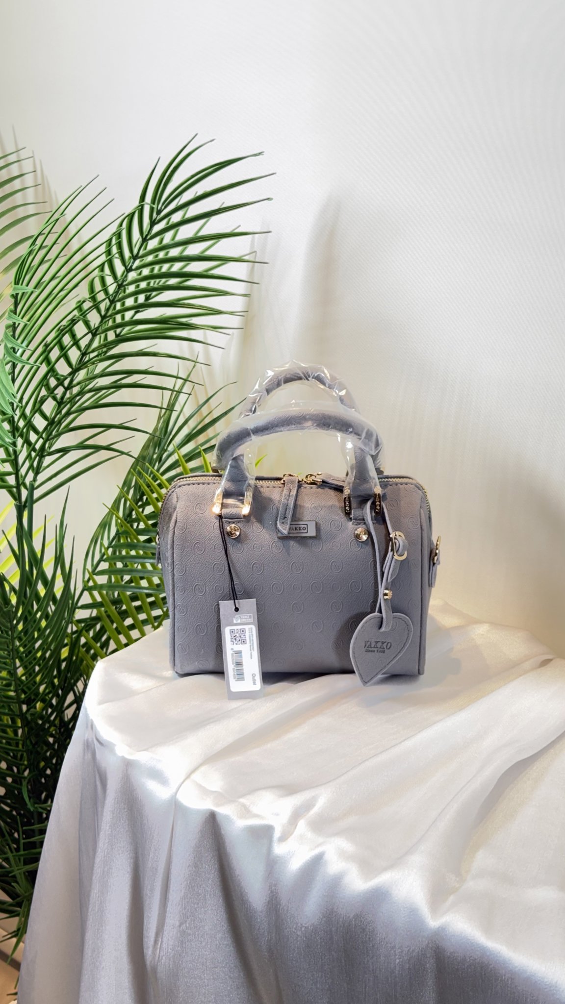 İTHAL 22 CM A KALİTE ÇANTA  ANTRASİT resmi